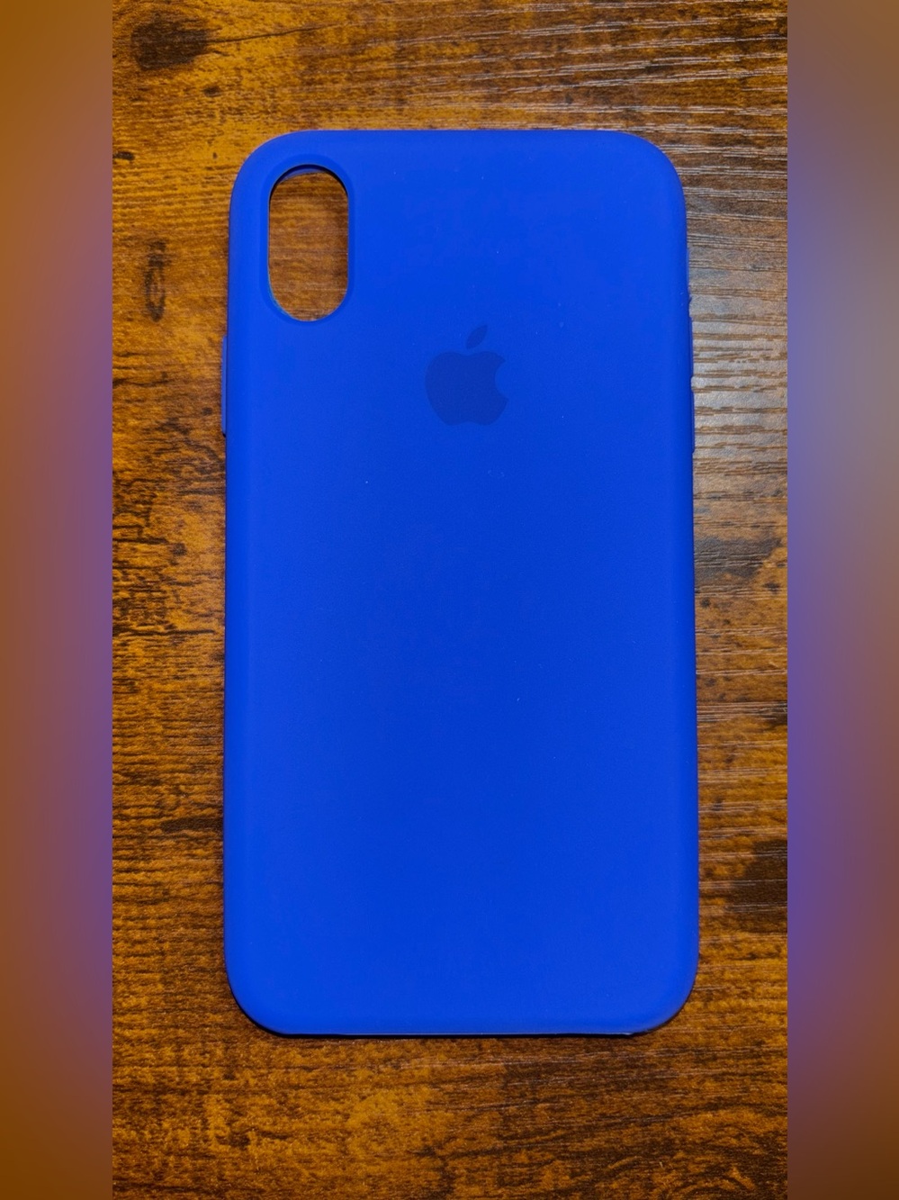 iPhone XR Silicone iPhone Case - Blue 🔵🛜